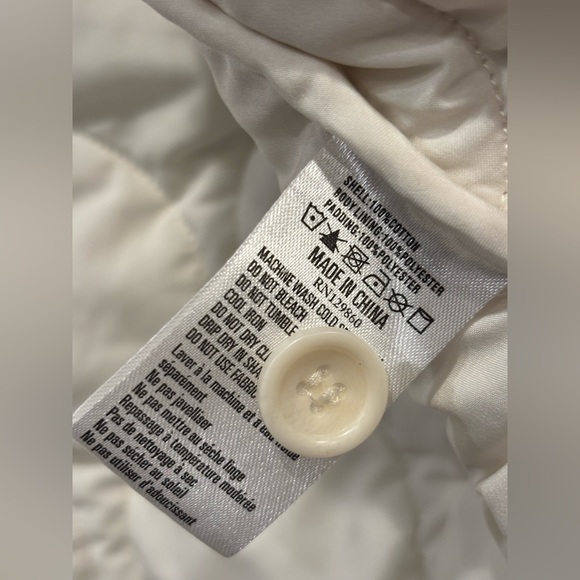 Rhythm Women's Quilted Jackets White Size S - Picture 3 of 9